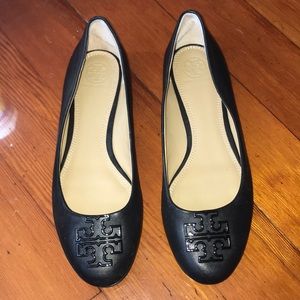 Tory Burch Black Flats size 7.5